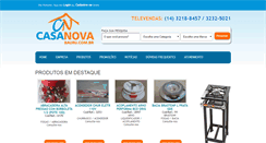 Desktop Screenshot of casanovabauru.com